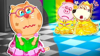 Kats Embarrassing Moments At School  Funny Stories for Kids 🤩 Wolfoo Kids Cartoon [upl. by Refitsirhc]