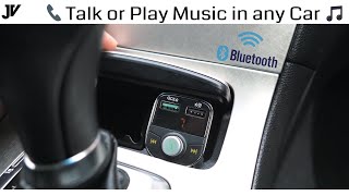 Connect your Phone to any Car Radio  Bluetooth Adapter [upl. by Enert801]