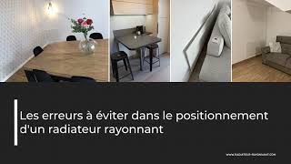 10 Erreurs demplacement à éviter lorsquon installe un radiateur à rayonnement infrarouge [upl. by Juster80]