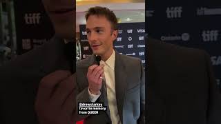 Drew Starkey Recalls His Favorite Memory From Filming QUEER At TIFF [upl. by Roland478]