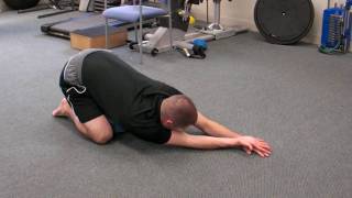 Shoulder Health Rocker Inferior Capsule Stretch  Adduction [upl. by Neville329]