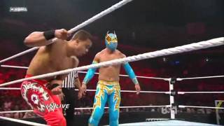 Sin Cara Mistico Debut First Full Match On RAW [upl. by Drislane]