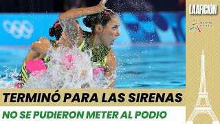 Termina la participación de la natación artística para la mexicanas [upl. by Notaes]