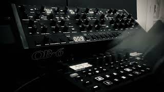 Oberheim OB6  Elektron Digitakt  Syntakt techno rawtechno [upl. by Flossie58]