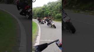 Skills or Luck💀 Savage Duke 200 Rider 💀💯 shekharattrimotovlogs [upl. by Delia]