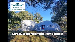 Embrace Unique Life in a Monolithic Dome Home [upl. by Halimaj]