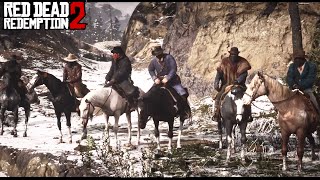 Red Dead Redemption 2  Train Robbery Scene  Full Mission PS5 [upl. by Griselda]