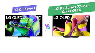 LG C3 vs B3 OLED TV Comparison 🔥  Which Smart TV is Better 🤔 [upl. by Ahsimac855]