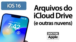 Curso iPhone  Arquivos do iCloud Drive no iPhone e iPad [upl. by Paton]