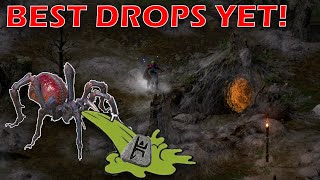 300 Arachnid Lair Runs  Diablo 2 Resurrected Loot Highlights [upl. by Jermayne]