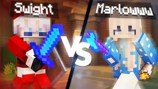 I Fought Marlow In Minecraft UHC PvP [upl. by Eintirb]