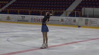 Alexandra Feigin – 2024 DenkovaStavisky Cup FS no audio for ©️ reasons [upl. by Odnomyar]