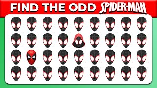 Find the ODD SpiderMan Edition Quiz 🕷️🦸‍♂️🦸🕸️ Quiz Buddy [upl. by Ocimad]