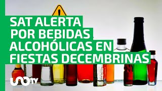 ¡No olvides ver el marbete SAT alerta por compra de bebidas alcohólicas en temporada decembrina [upl. by Alejandra]