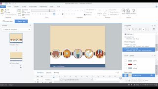 Articulate Storyline 2 Layers amp Triggers [upl. by Aifos]