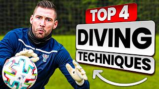 The 4 Diving Techniques Every Goalkeeper Must Know [upl. by Mirabel]