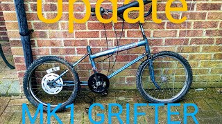 Raleigh grifter MK1 update  front wheel arrived  bent forks  bent bars [upl. by Zelda805]