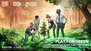 PUBG MOBILE  Play For Green  Official Trailer [upl. by Robin]