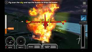 Blazing Night  Flight Pilot Simulator 3D  best plane  aeroplane sim [upl. by Yordan]