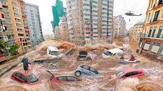 Spain is Underwater AGAIN Heavy Flooding in Murcia and Valencia Evacuation of the population [upl. by Codee]