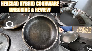 Hexclad Hybrid Cookware🍳Unboxing First Season amp First Use  Honest Review After 4 Months Heavy Use [upl. by Eward]