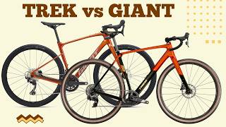 2025 TREK CHECKPOINT SL 5 AXS GEN 3 3199 vs GIANT REVOLT ADVANCED 2 3000  Head To Head [upl. by Manvel]