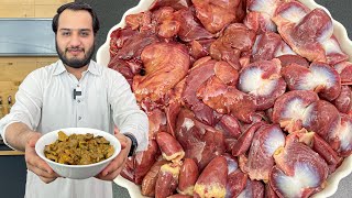 Master the art of making Pota Kaleji  2 Kg Pota Kaleji Recipe  Chicken Gizzard Liver Recipe [upl. by Imelida]