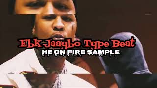 Free Ebk Jaaybo Type Beat He on Fire Sample stocktontypebeat ebkjaaybotypebeat [upl. by Yuille702]