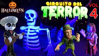 🎃VISITAMOS el CIRCUITO MÁGICO del AGUA en su EVENTO por HALLOWEN 2024 🤡CIRCUITO del TERROR VOL4⚰️ [upl. by Lenox]