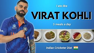 I Tried quot VIRAT KOHLI quot diet plan for a day  🇮🇳 [upl. by Aiseneg943]