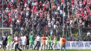 Piacenza tifo ed esultanza finale a Cremona Lega Pro 201617 [upl. by Nawuj]