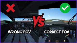 How to PROPERLY adjust your FOV in iRacing  Tutorial 2024 [upl. by Neenahs904]