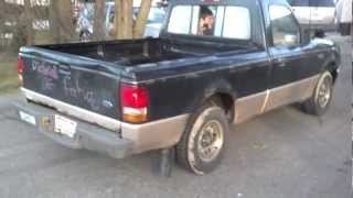 Ford Ranger 23 cammed lsd burnout [upl. by Letsyrc]