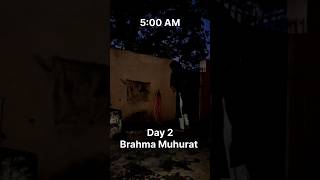 Day 29 waking up 5AM Brahma Muhurta 40 minivlog ytshorts shortsvideo hindu morning subscribe [upl. by Shields22]