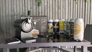 Quick review of the The SUB by KRUPS beer dispenser [upl. by Nitza]