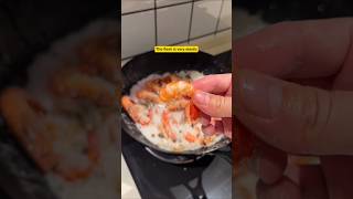 Simple red shrimp food to enjoy cooking chinesefoodie food chineserecipies recipe chineserecip [upl. by Eciram]