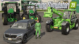 PREMIER LIVE sur Farming Simulator 25 venez découvrir le jeu et posez vos questions  FS25 LIVE [upl. by Standush]