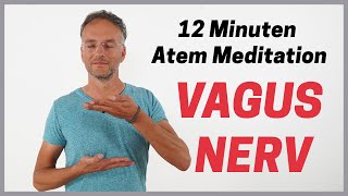 12 Minuten geführte ATEM MEDITATION Vagusnerv stimulieren [upl. by Marentic]