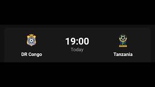 🔴Live Match Dr Congo vs Tanzania  Full Stream AFCON Qualifiers202425 Mechi ya Kufuzu AFCON [upl. by Enneiluj]