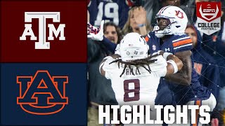 4OT THRILLER 🏈 Texas AampM Aggies vs Auburn Tigers  Full Game Highlights  ESPN College Football [upl. by Hako]