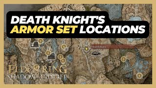 How to Get Death Knights Armor Set Location  Elden Ring Shadow of the Erdtree [upl. by Oijimer]