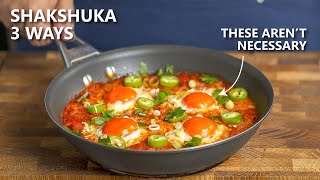 3 AUTHENTIC and Easy Shakshuka Recipes [upl. by Laina]