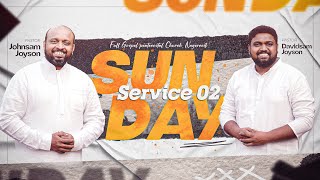 SUNDAY 2nd SERVICE 07012024​​  JOHNSAM JOYSON  DAVIDSAM JOYSON  FGPC NAGERCOIL [upl. by Begga]