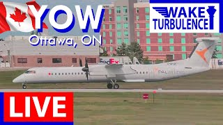 🔴LIVE Airport Stream  CYOW  Ottawa MacDonaldCartier Intl Planespotting [upl. by Manly]