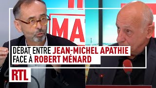 OQTF  débat JeanMichel Apathie  Robert Ménard [upl. by Ydiarf]