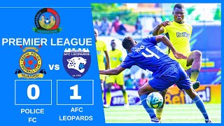 AFC LEOPARDS vs POLICE FC ALL Goals Highlights FKF Premier League [upl. by Cissiee]