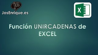 Función UNIRCADENAS y CONCAT 【Oposiciones Auxiliar y Administrativo】 Posibles preguntas de examen [upl. by Kristian]