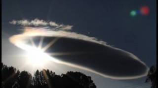 Spectacular UFO Lenticular Cloud amp XFiles quotXquot Timelapse 2010 Santa Clarita V07406 [upl. by Howard]