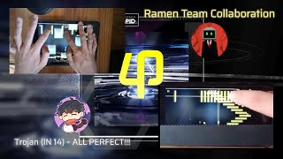 【Unxpected Duo Collab】 TrojanIN 14 ALL PERFECT [upl. by Atrebla868]