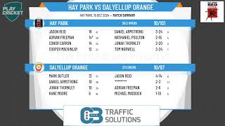 Hay Park v Dalyellup Orange 5th Grade Men [upl. by Ellenor]